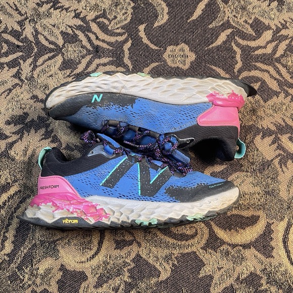 New Balance Shoes - New Balance Women's Hierro V5 WTHIERC5 Cobalt/Poison Berry Hiking Shoes Size 8.5